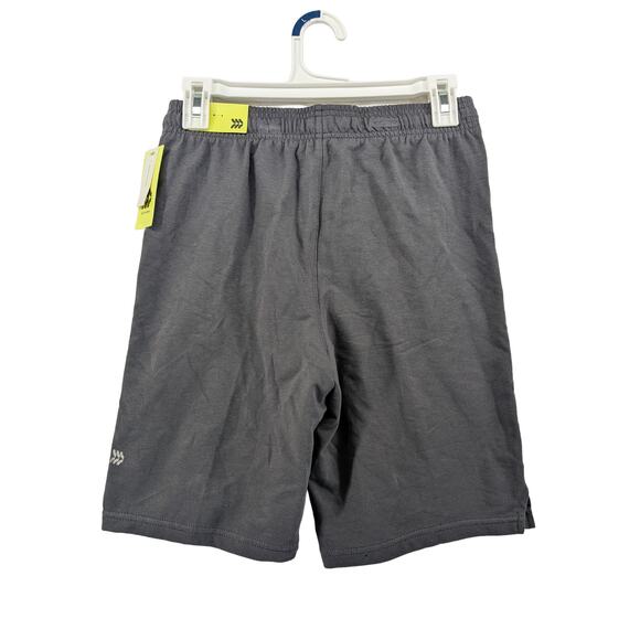 All In Motion Core Shorts Medium Gray Boys Athletic Sweats Lounge Gym Sports‎ - Picture 2 of 8